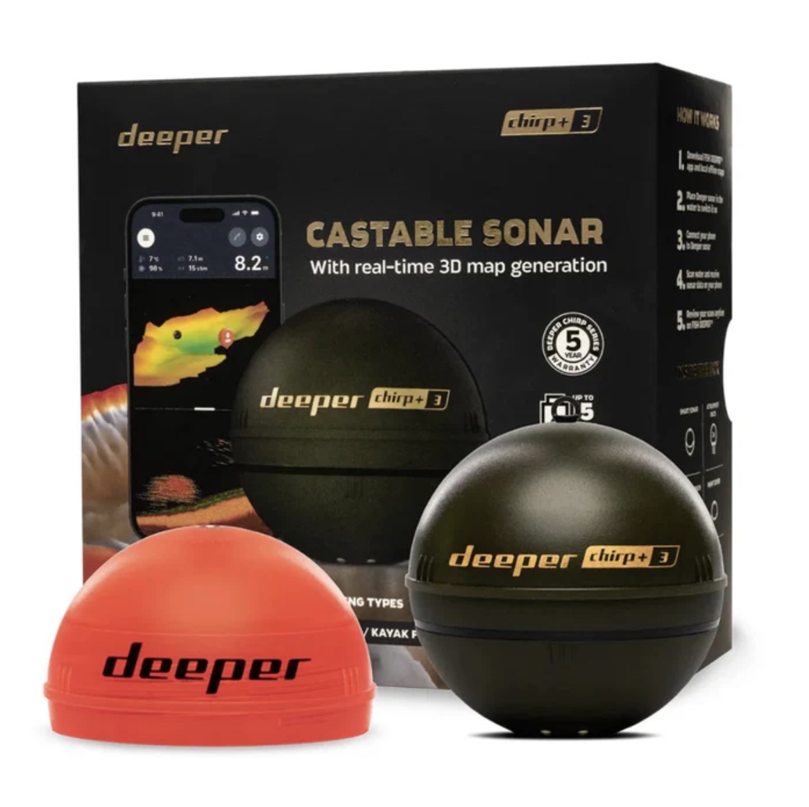 Deeper Smart Sonar CHIRP+ 3