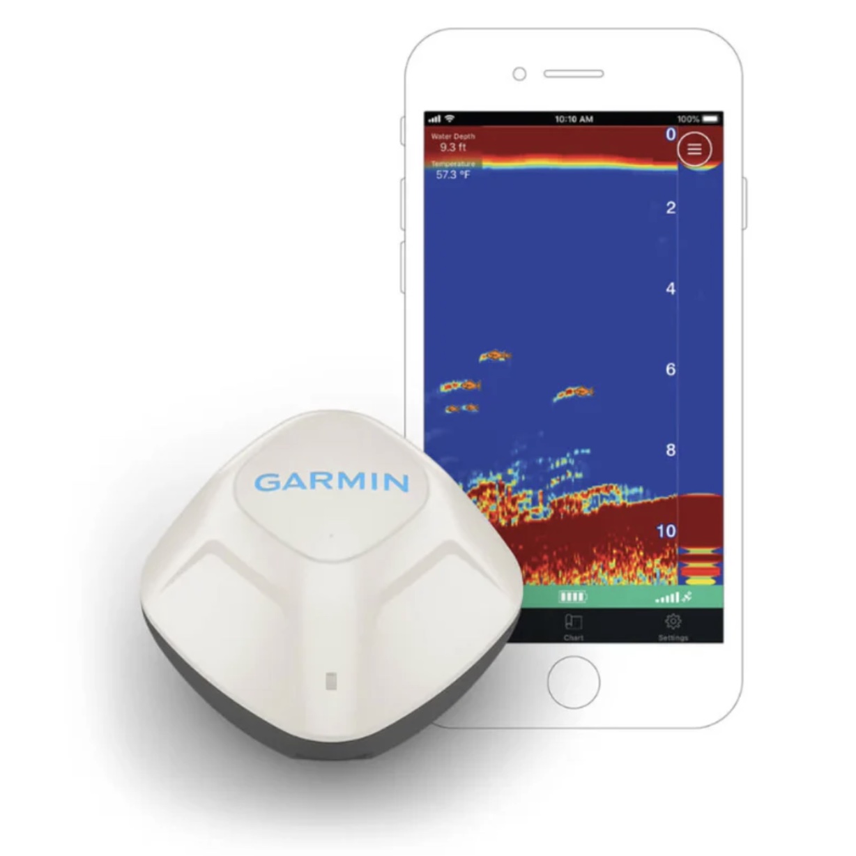 Garmin Striker Cast no GPS